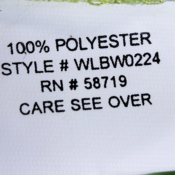 Notations NWT Neon Green Tank Top w/ Side Slits Plus Size 1X - Picture 7 of 10